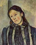 Madame Cezanne with unbound hair 1887